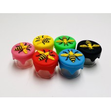 Silicone Jar 30mm Bee (100ct)